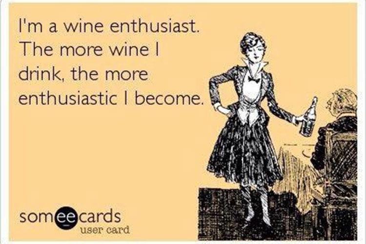 Im A Wine Enthusiast Wine Memes