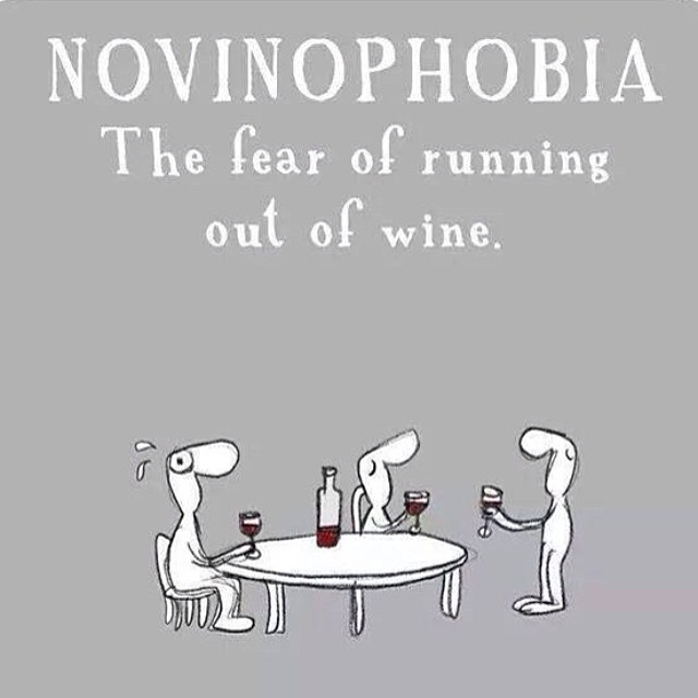 The Fear Of Running Wine Memes