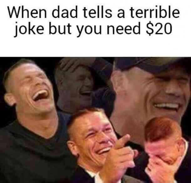 When Dad Tells A Terrible Dad Meme