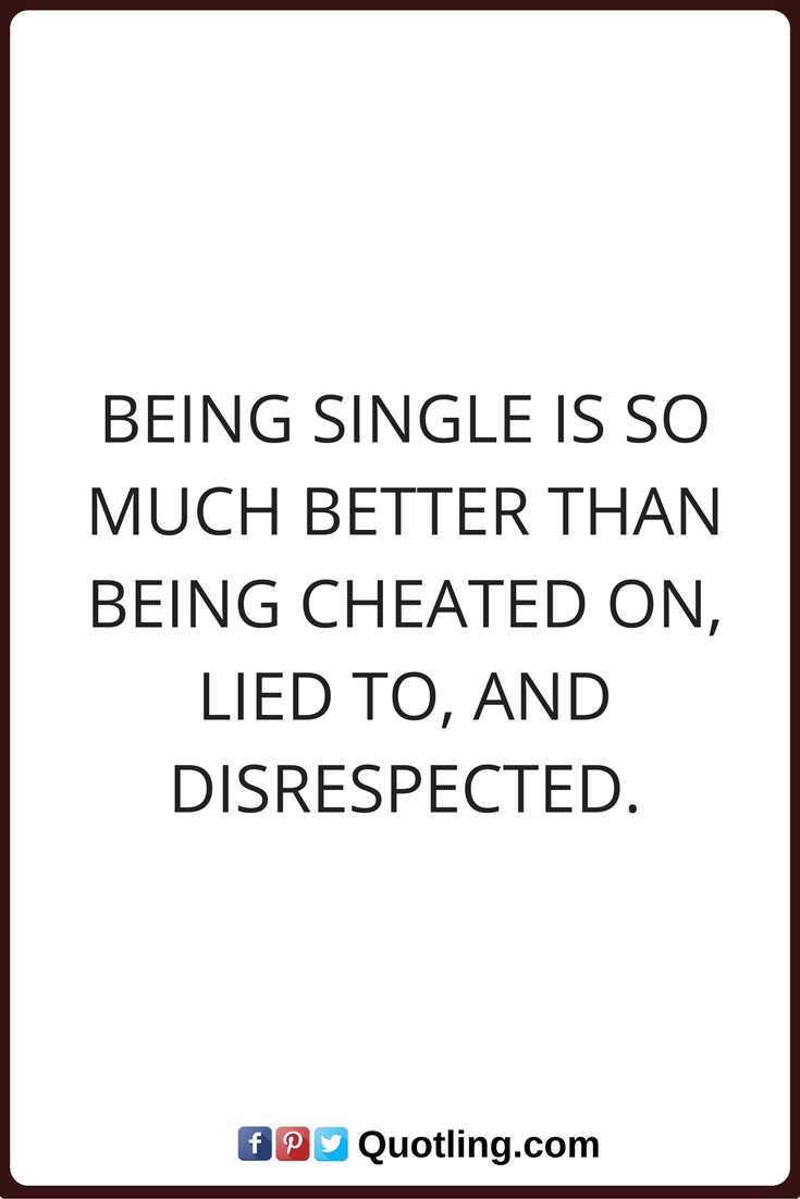 Being Single Is So Single Quotes