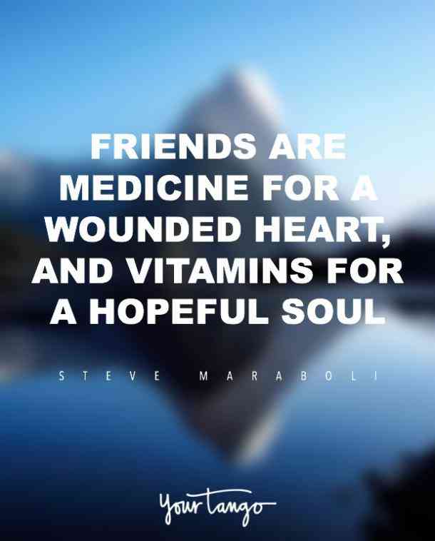 Friends Are Medicine For A Friendship Quotes