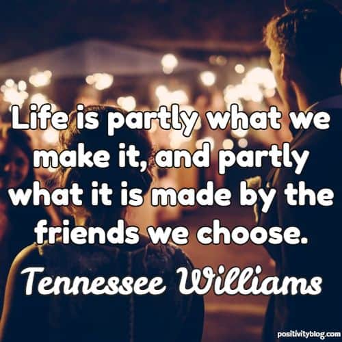 Life Is Party What We Friendship Quotes