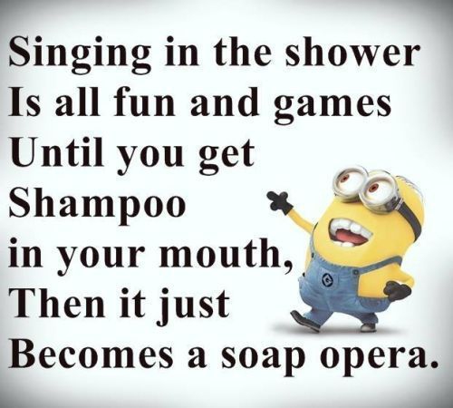 Singing In The Shower Funny Quotes