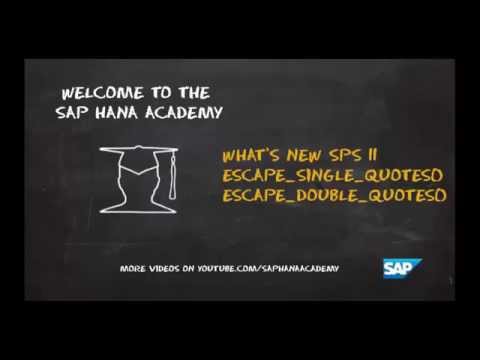Welcome To The Sap Single Quotes