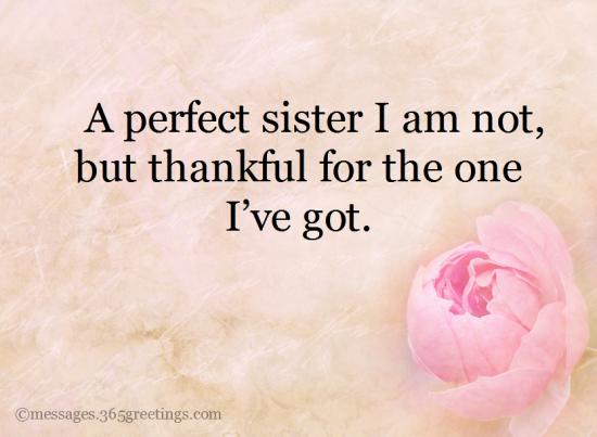 A Perfect Sister I Sister Quotes
