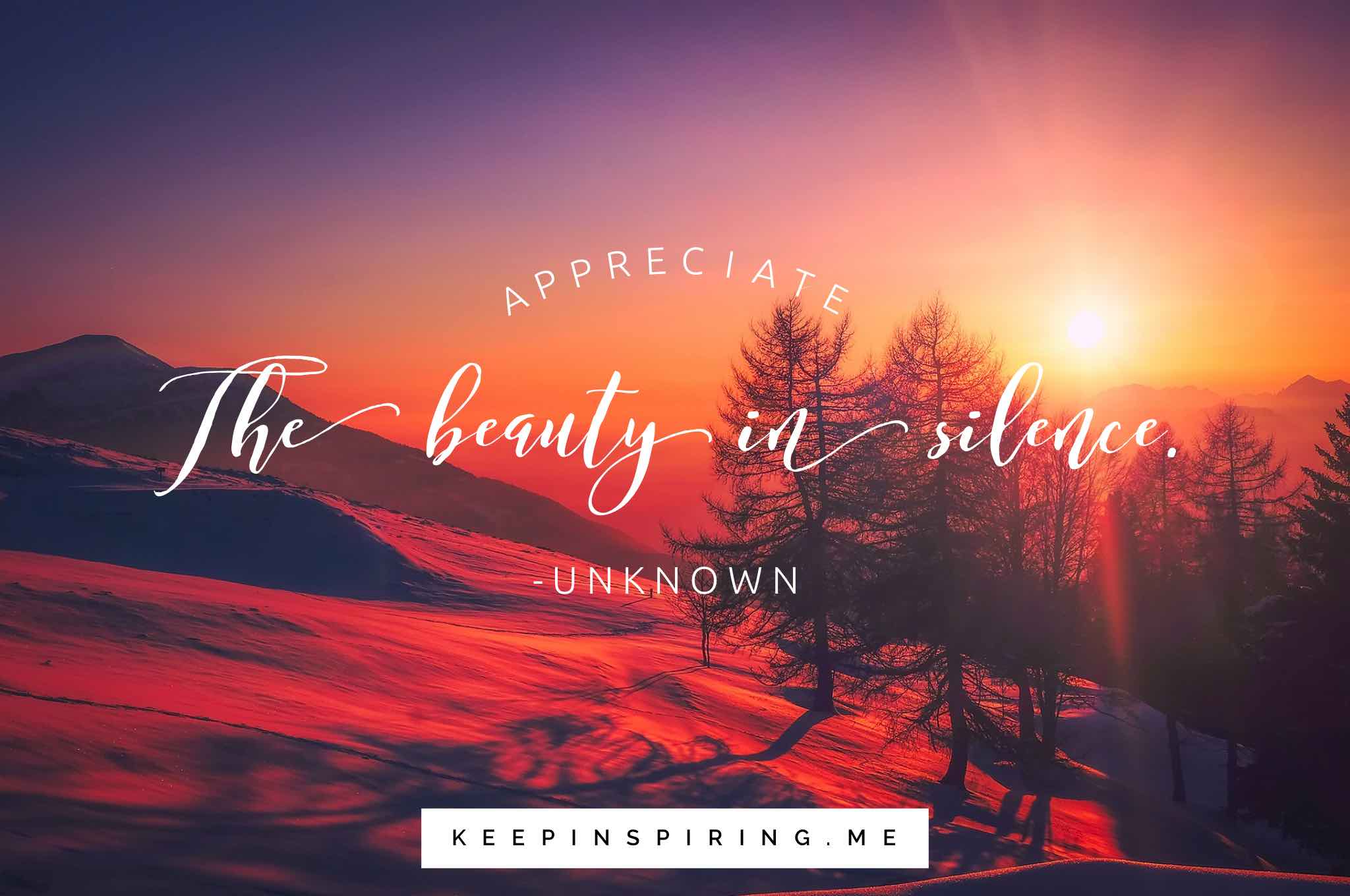 Appreciate The Beauty In Beauty Quotes