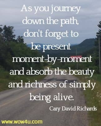 As You Journey Down Beauty Quotes