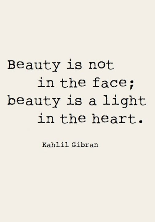 Beauty Is Not In Beauty Quotes