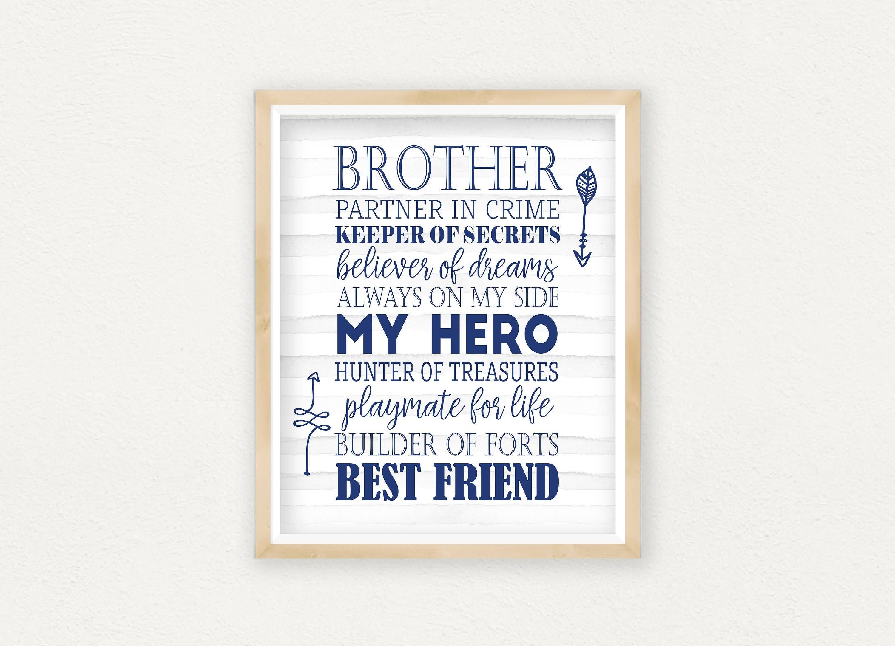 Brother Partner In Crime Brother Quotes Brother Partner In Crime Brother Quotes