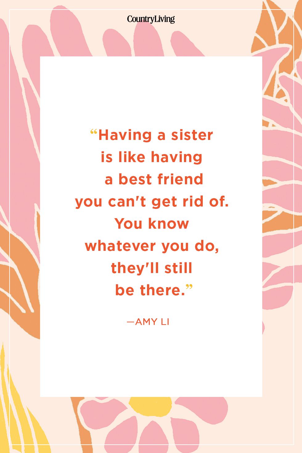 Having A Sister Is Sister Quotes