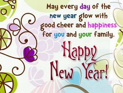 May Every Day Of The New Year Greetings