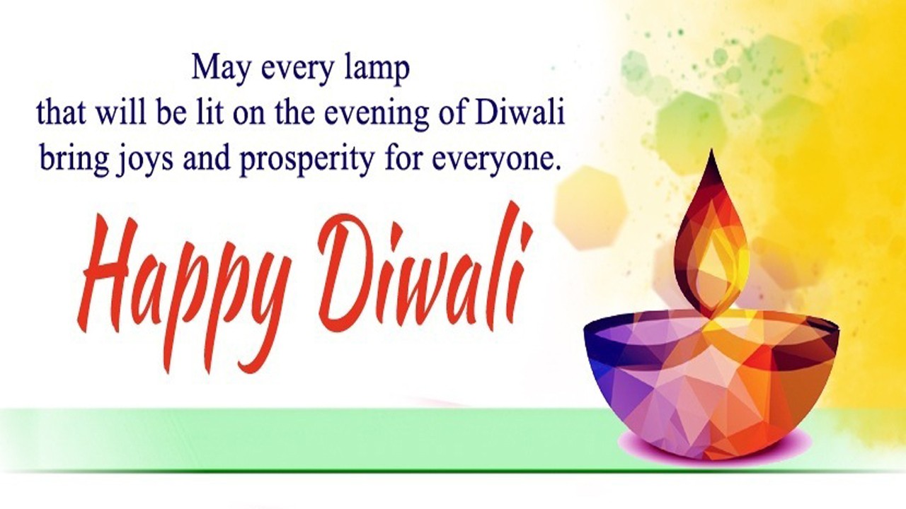 May Every Lamp That Diwali Greetings