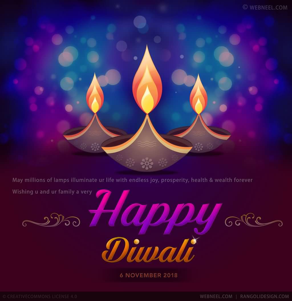 May Millions Of Lamps Diwali Greetings