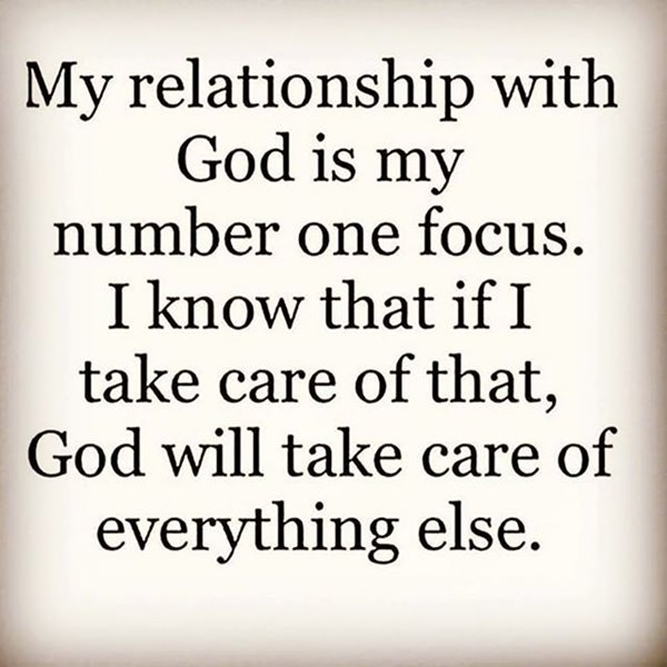 My Relationship With God God Quotes
