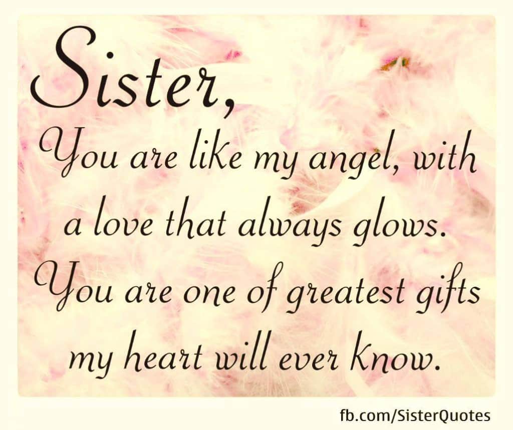 Sister You Are Like Sister Quotes