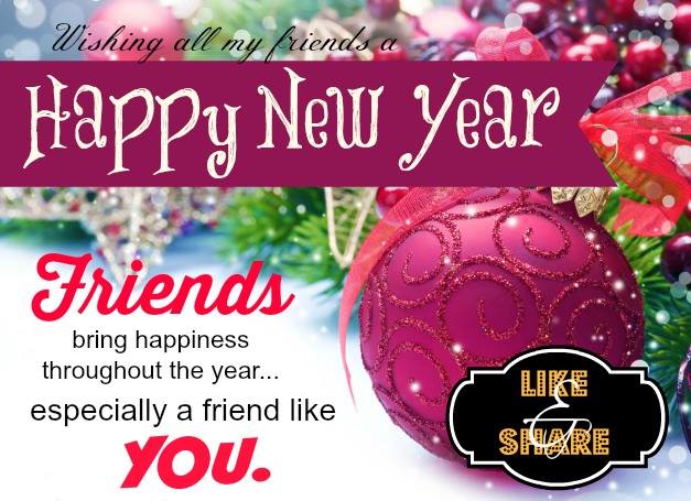 Wishing All My Friends New Year Greetings Wishing All My Friends New Year Greetings