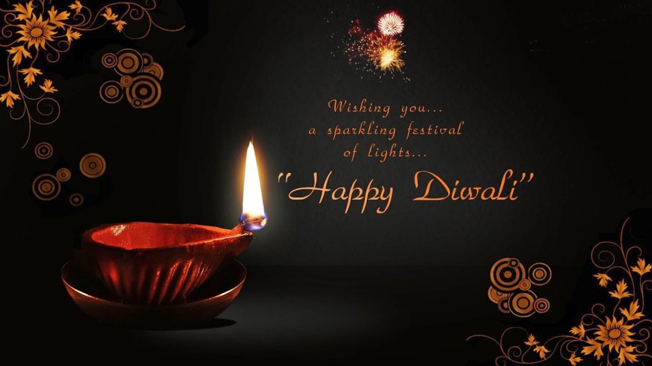 Wishing You A Sparkling Diwali Greetings