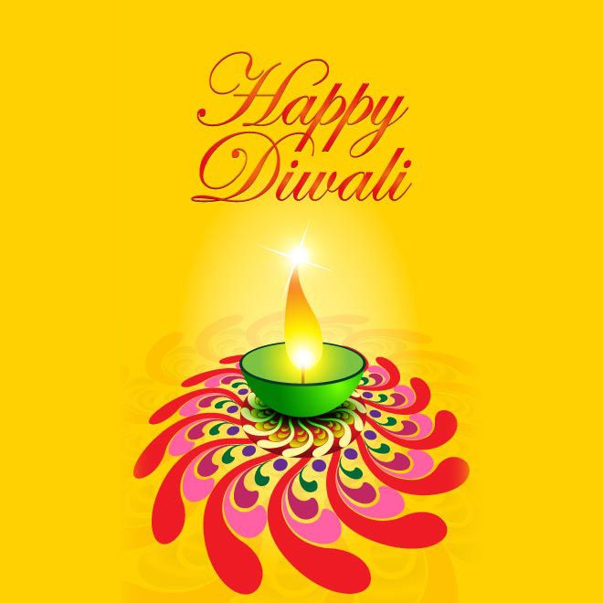 Wonderful Happy Diwali Card Diwali Greetings