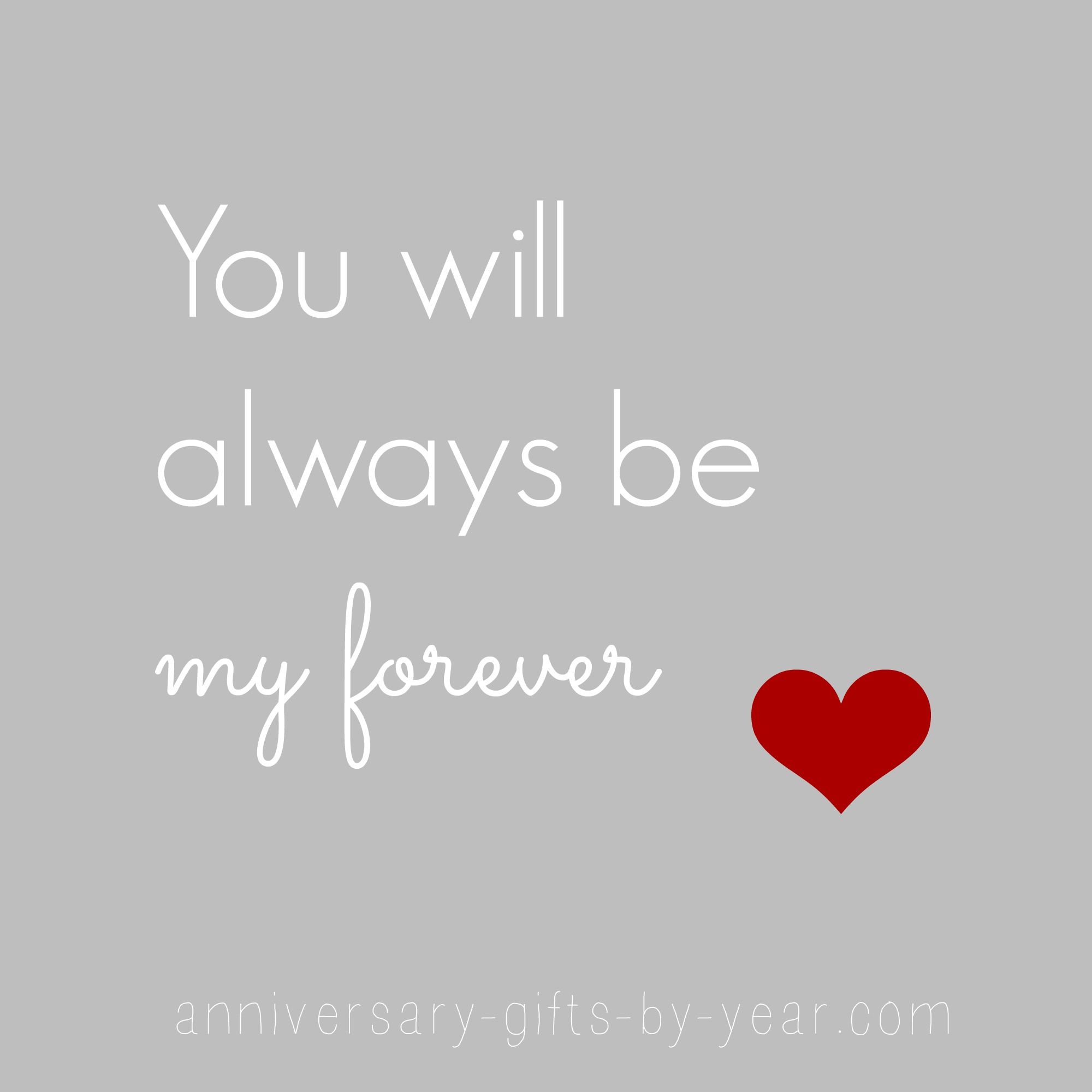 You Will Always Be Anniversary Quotes