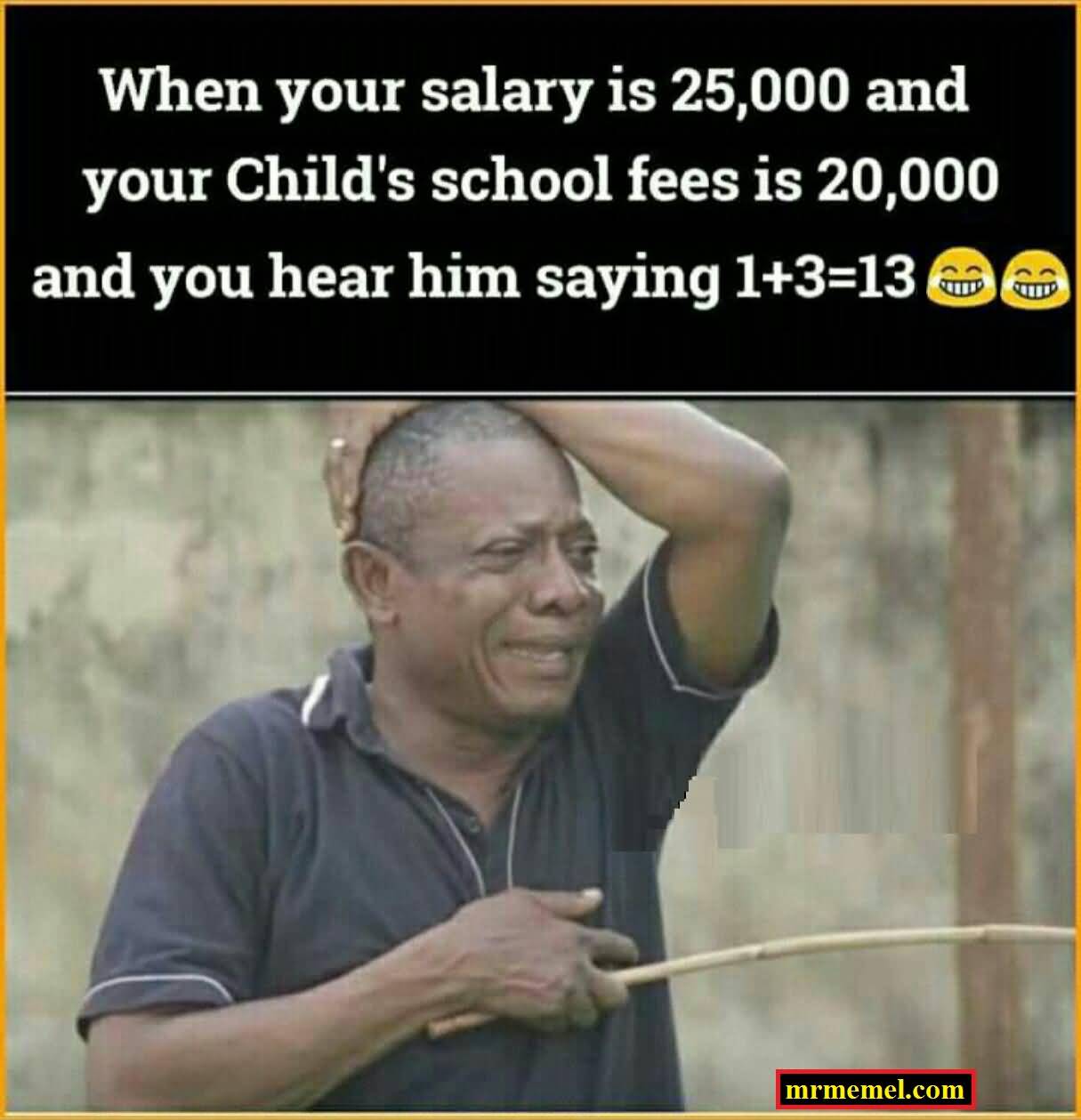 When Your Salary Is 25000 Father Meme