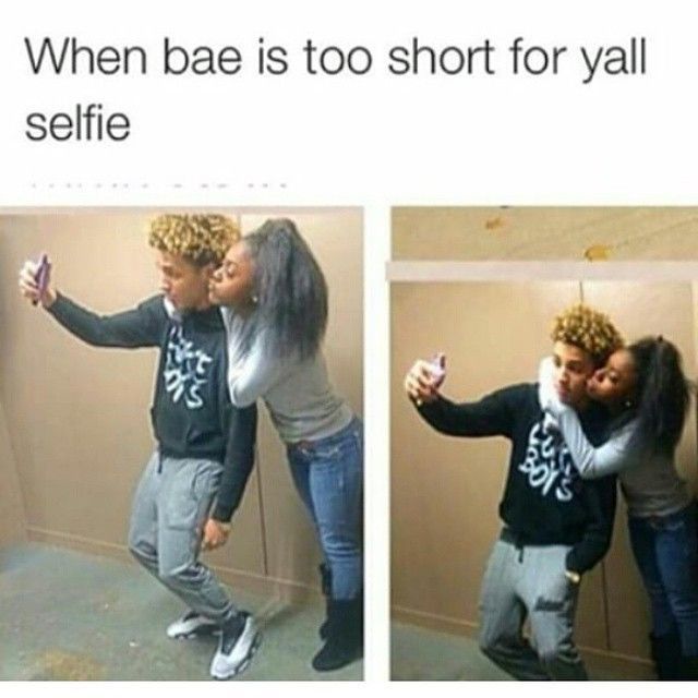 Too Short Selfie Funny Love Meme