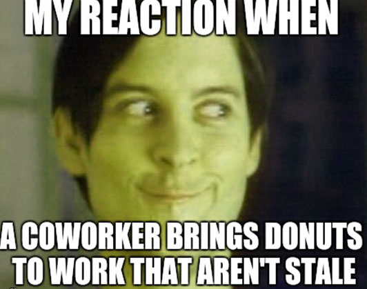 work bestie meme