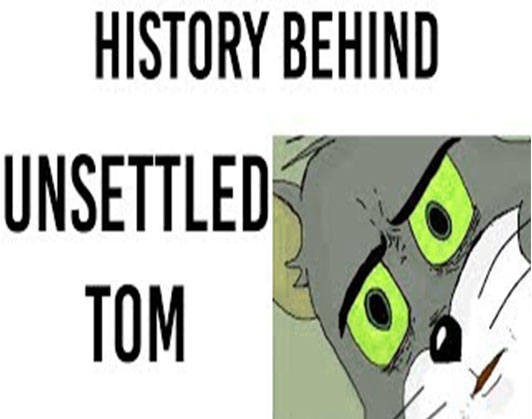 Unsettled tom meme