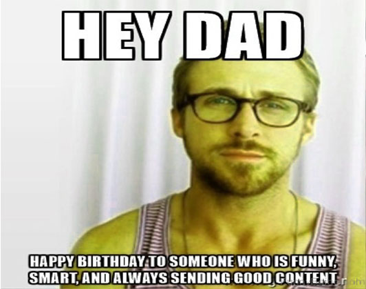 Happy Birthday Dad Meme