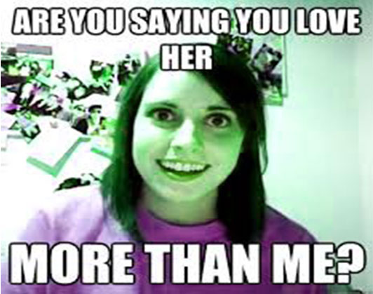 I love You More Meme